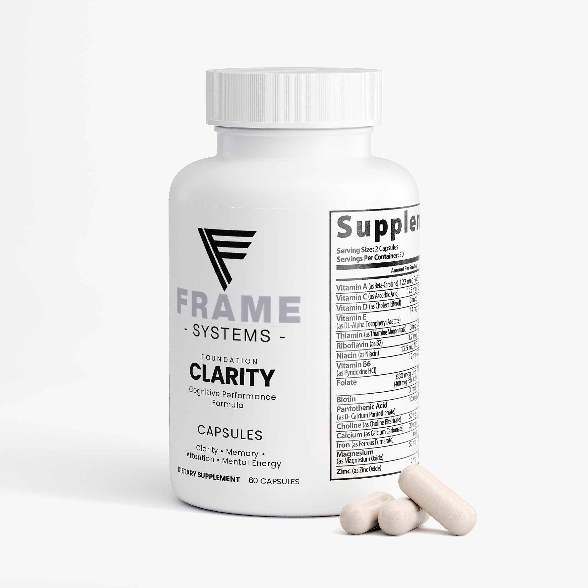 FRAME Foundation Clarity (Nootropic Blend)