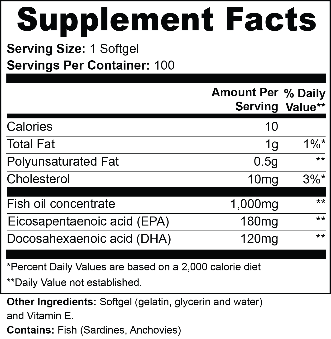 FRAME Foundation Omega-3
